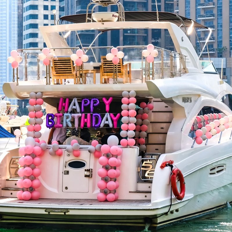 Birthday Party Yacht Rental